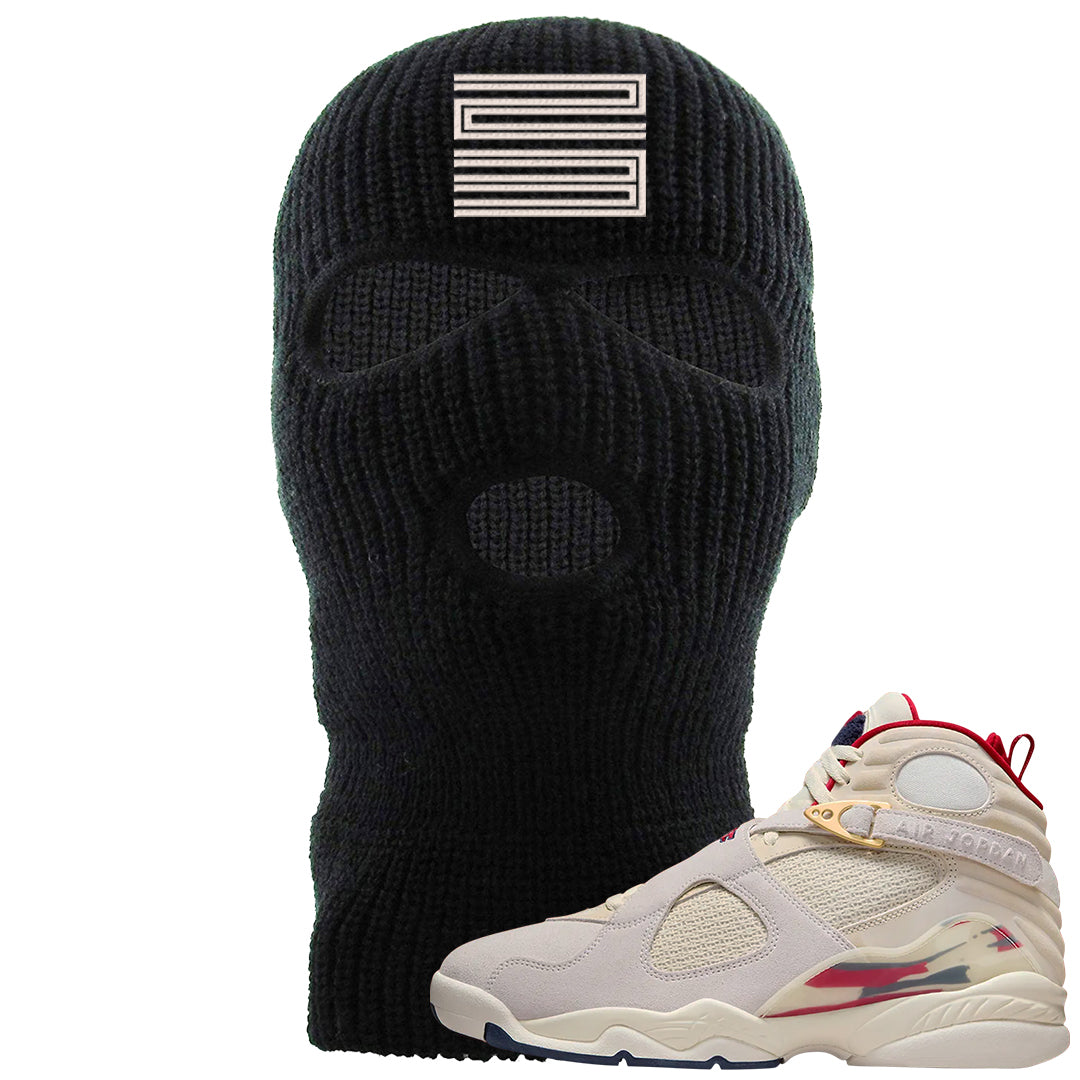 Mi Casa Es Su Casa 8s Ski Mask | Double Line 23, Black