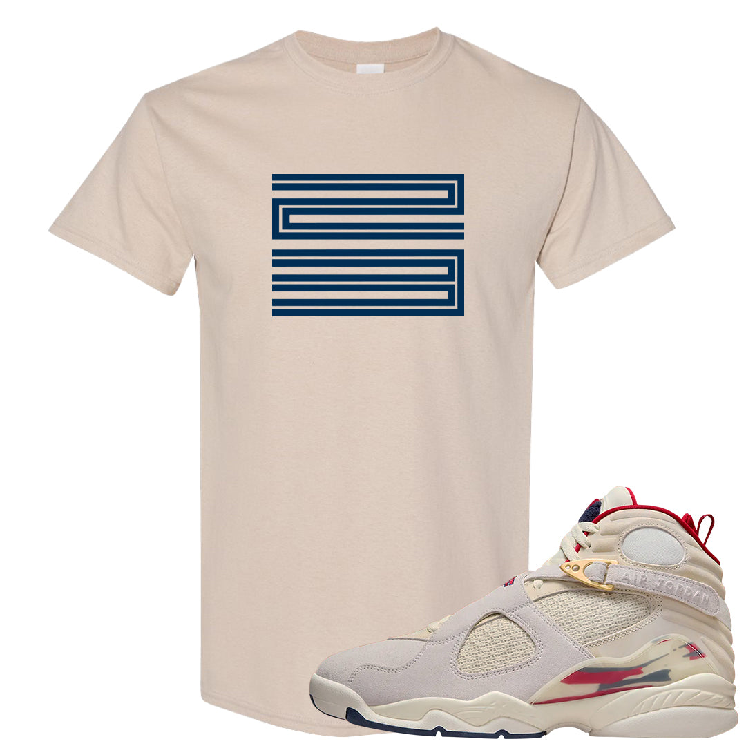 Mi Casa Es Su Casa 8s T Shirt | Double Line 23, Sand