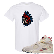 Mi Casa Es Su Casa 8s T Shirt | Indian Chief, White