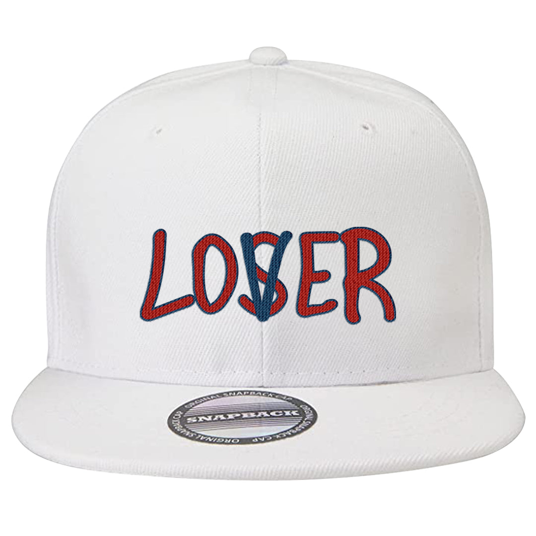 Mi Casa Es Su Casa 8s Snapback Hat | Lover, White