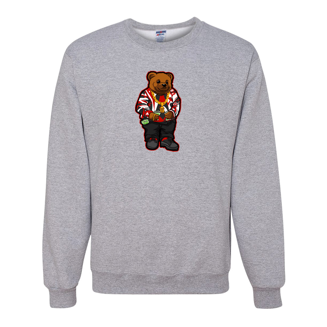 Playoffs 8s Crewneck Sweatshirt | Sweater Bear, Ash