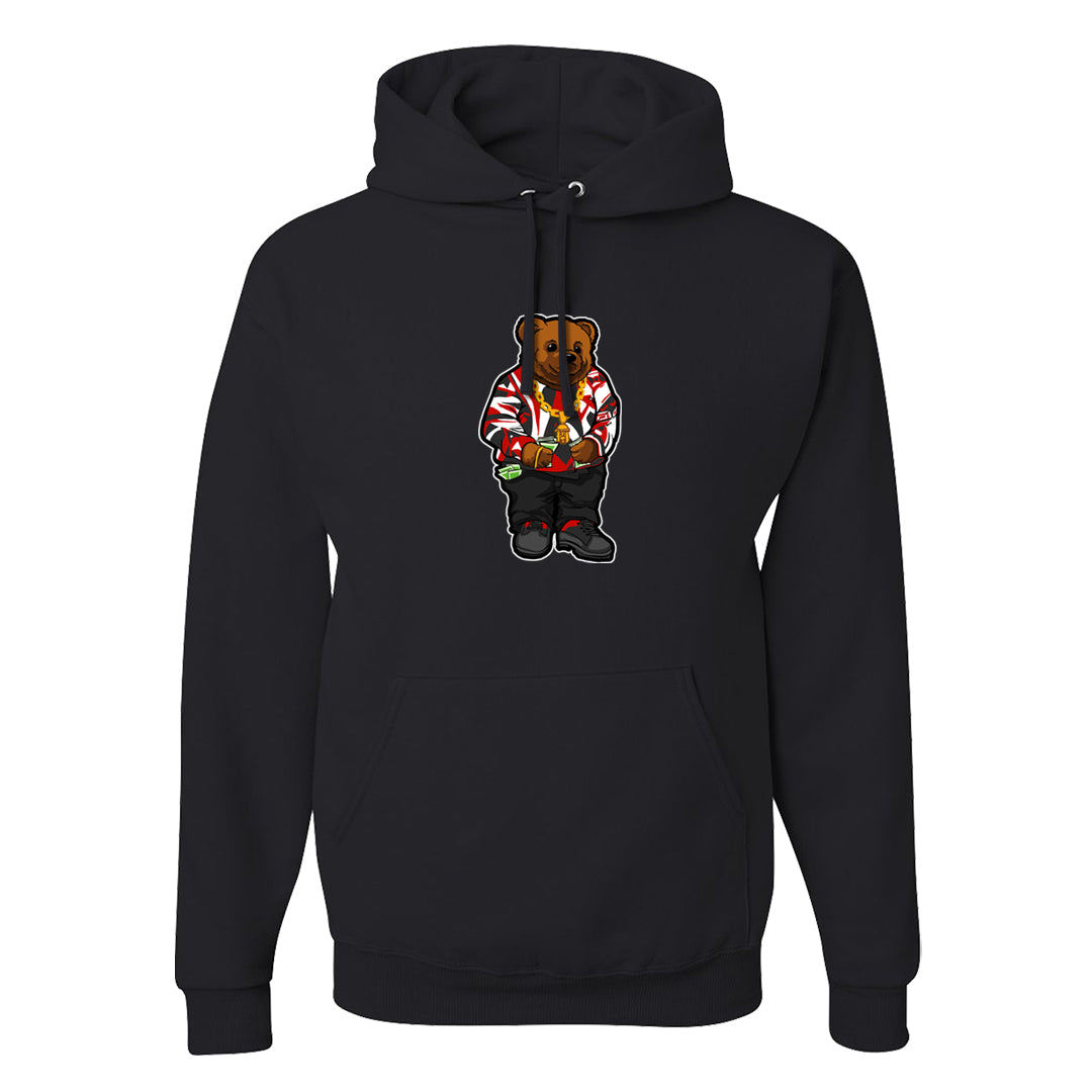 Playoffs 8s Hoodie | Sweater Bear, Black