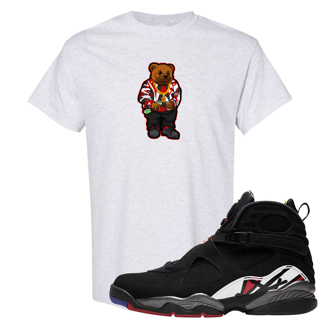 Playoffs 8s T Shirt | Sweater Bear, Ash