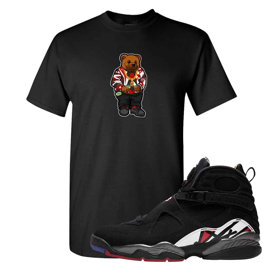 Playoffs 8s T Shirt | Sweater Bear, Black