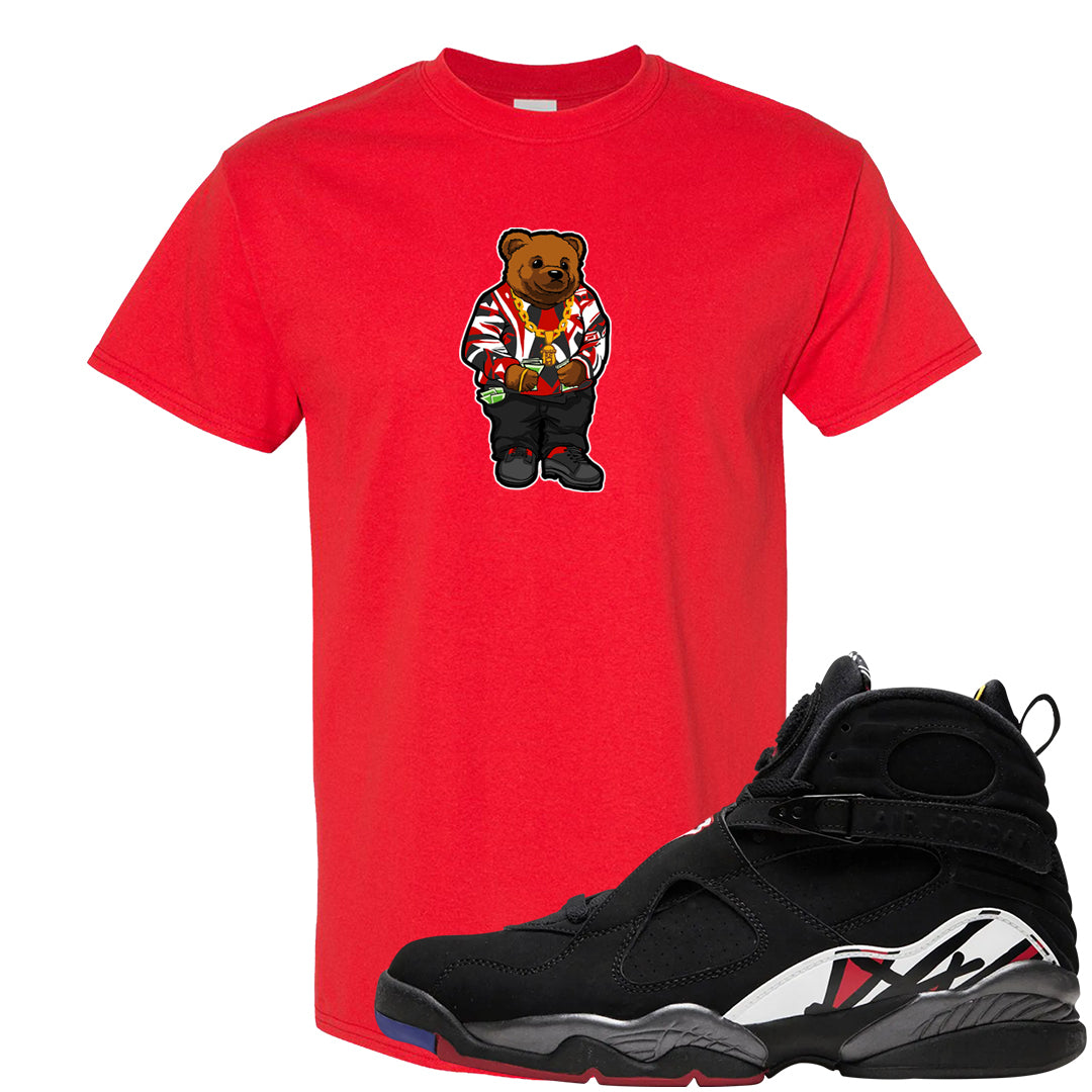 Playoffs 8s T Shirt | Sweater Bear, Red