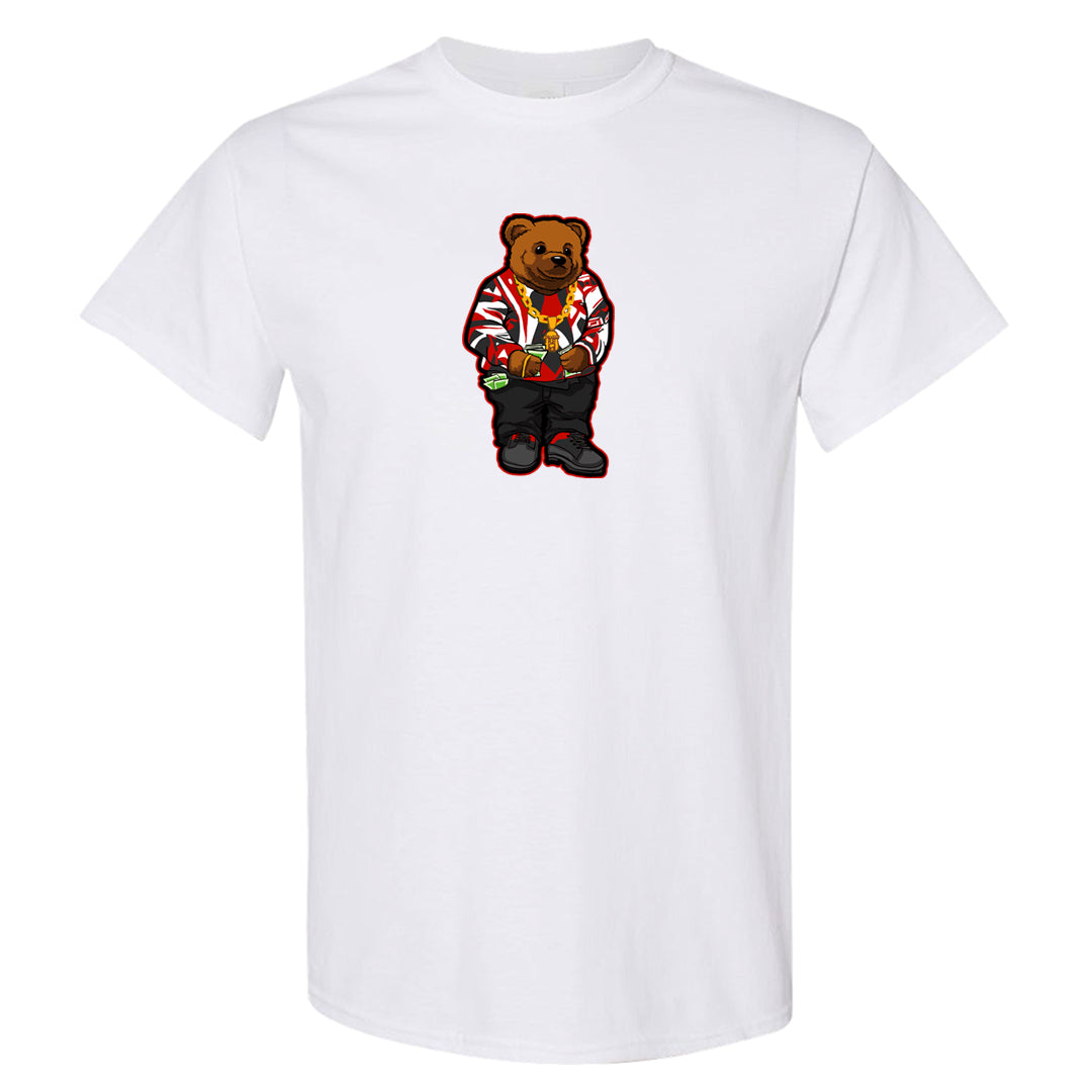 Playoffs 8s T Shirt | Sweater Bear, White