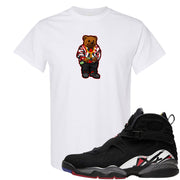 Playoffs 8s T Shirt | Sweater Bear, White