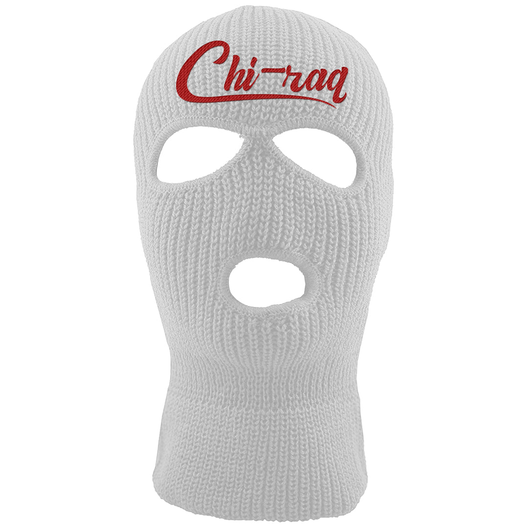 Playoffs 8s Ski Mask | Chiraq, White