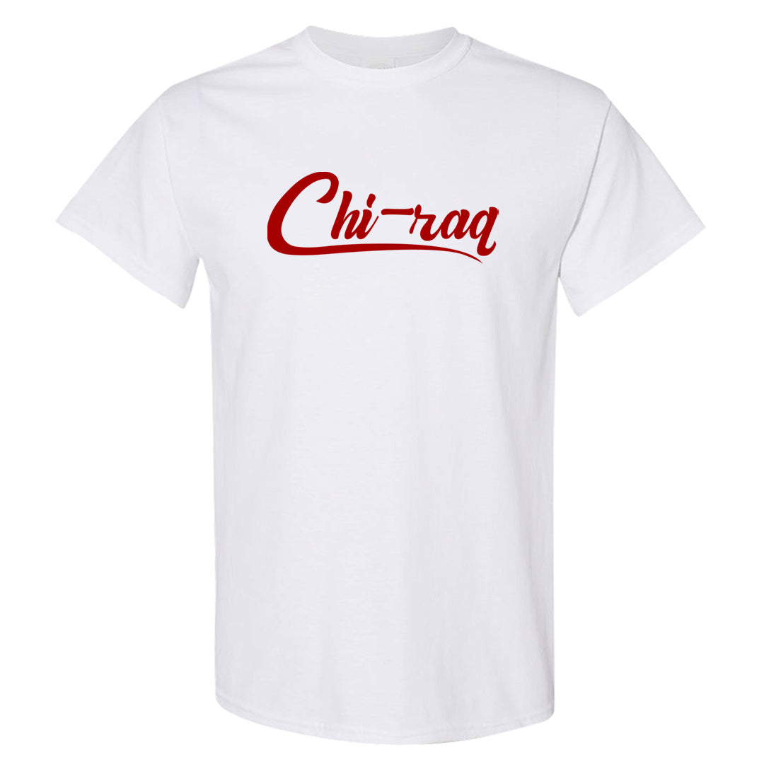 Playoffs 8s T Shirt | Chiraq, White