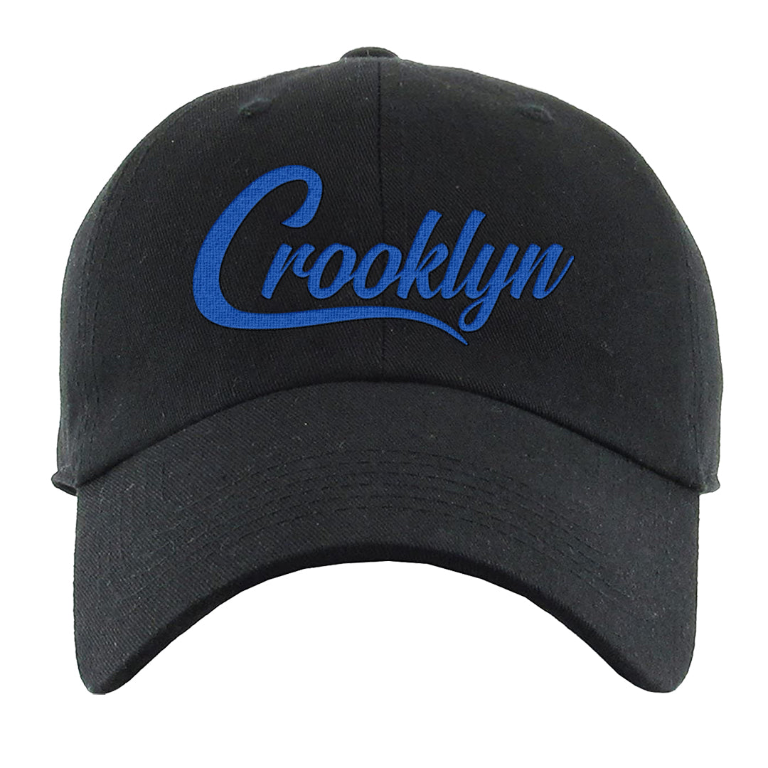 Playoffs 8s Dad Hat | Crooklyn, Black