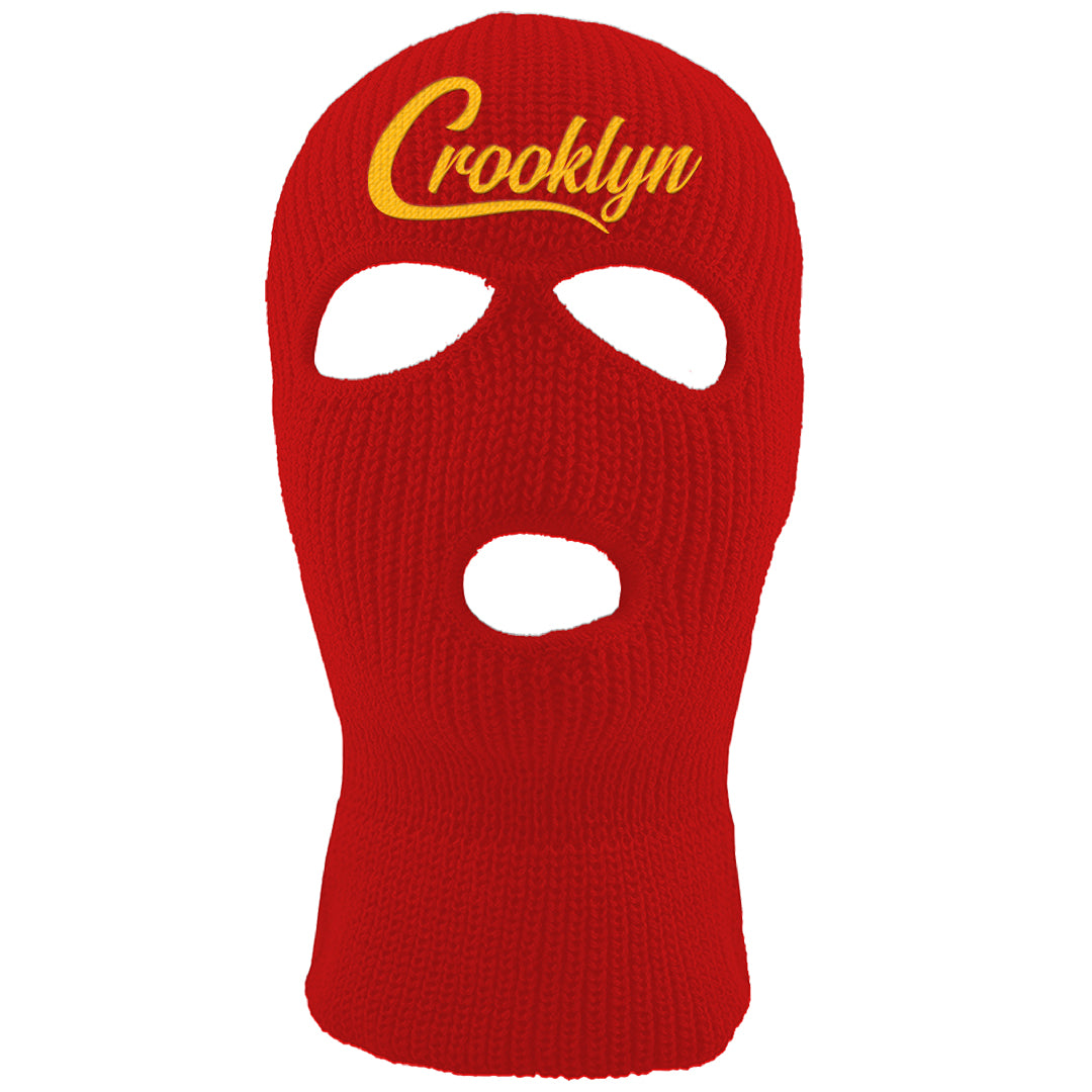 Playoffs 8s Ski Mask | Crooklyn, Red