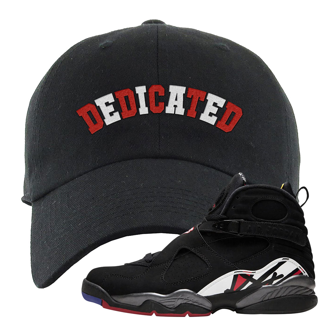 Playoffs 8s Dad Hat | Dedicated, Black