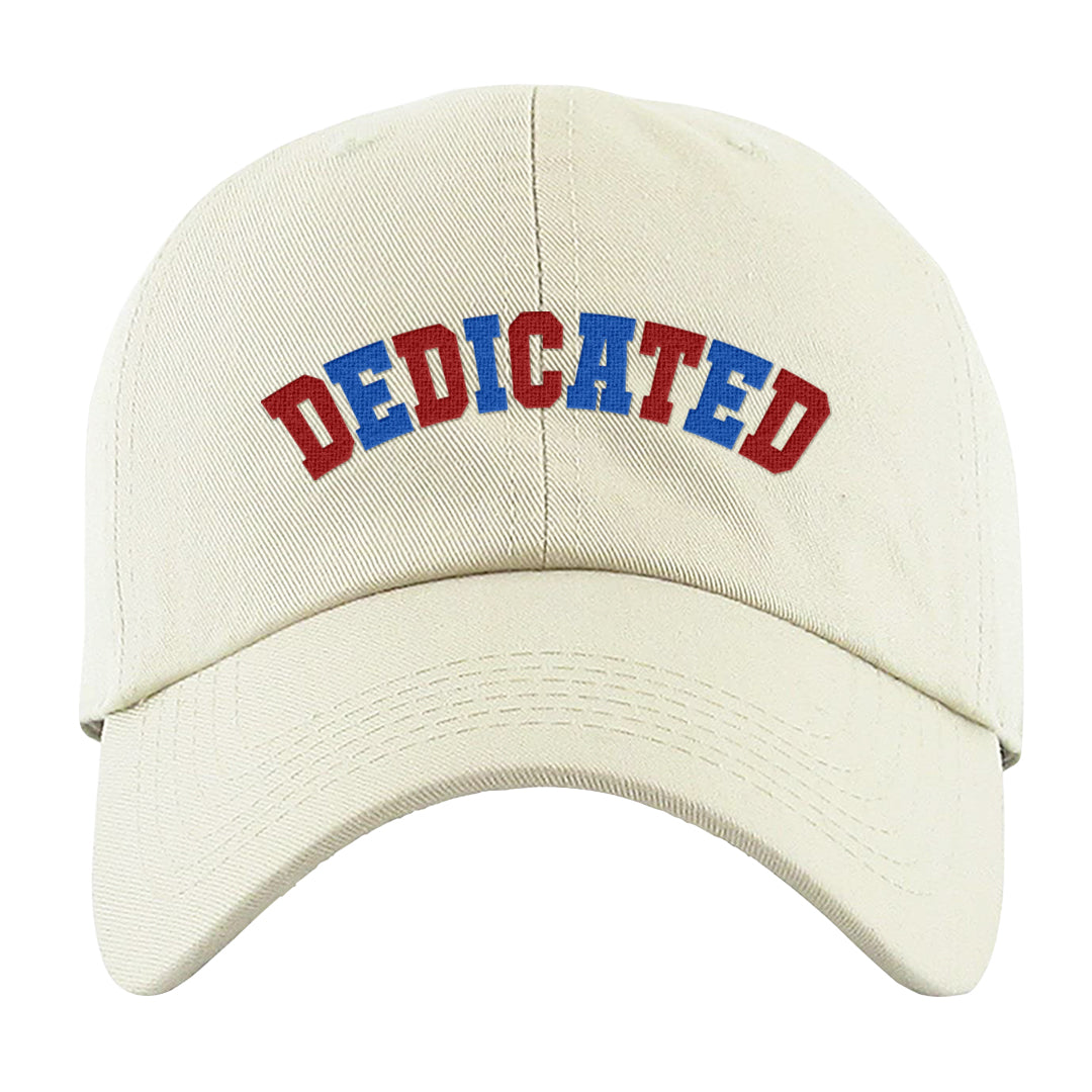 Playoffs 8s Dad Hat | Dedicated, White