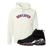 Playoffs 8s Hoodie | Dedicated, White