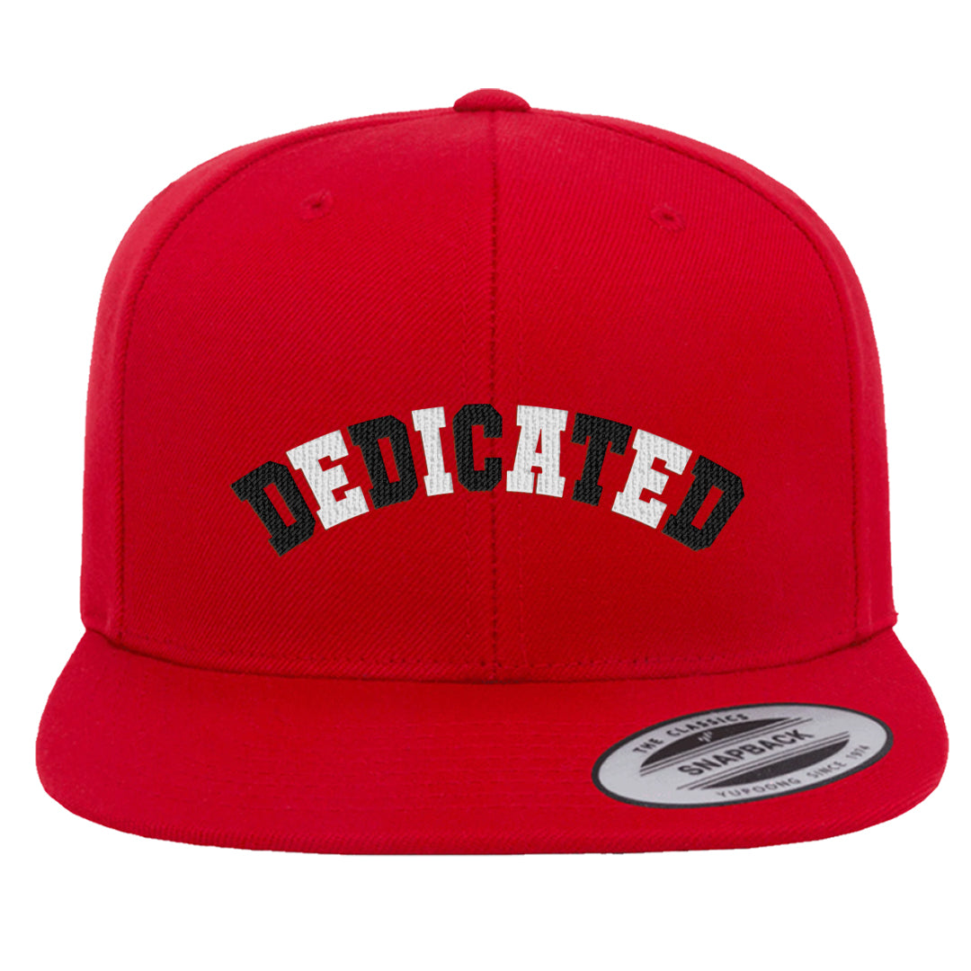 Playoffs 8s Snapback Hat | Dedicated, Red