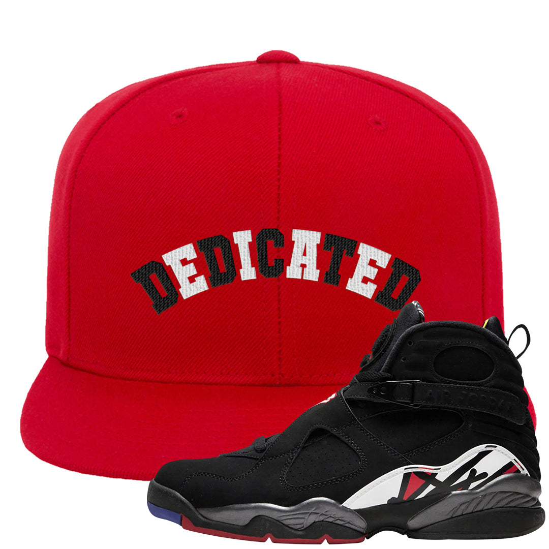 Playoffs 8s Snapback Hat | Dedicated, Red