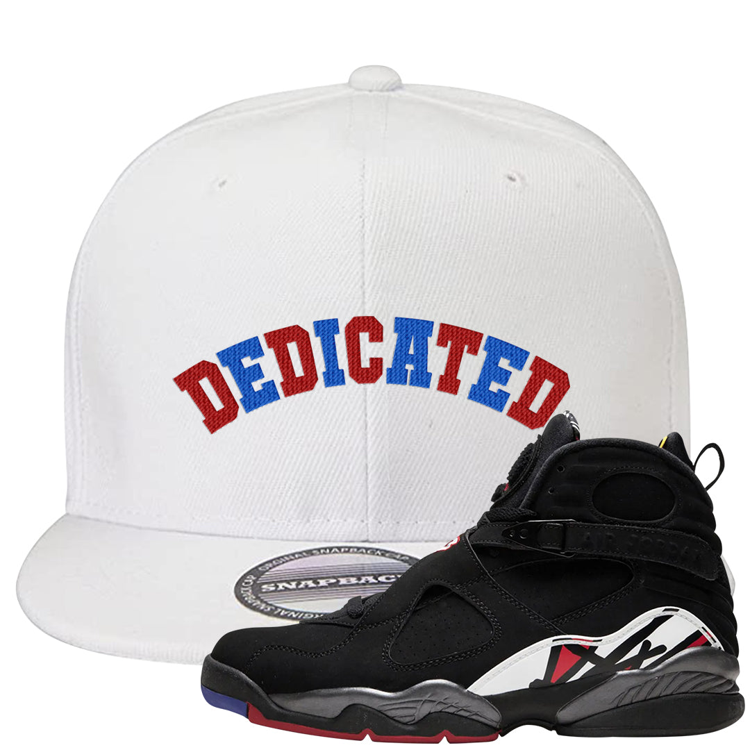 Playoffs 8s Snapback Hat | Dedicated, White