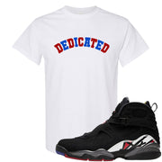 Playoffs 8s T Shirt | Dedicated, White