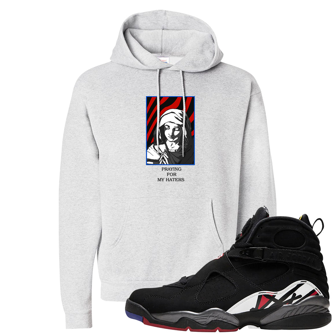 Playoffs 8s Hoodie | God Told Me, Ash