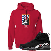 Playoffs 8s Hoodie | God Told Me, Red