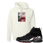 Playoffs 8s Hoodie | Miguel, White