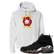 Playoffs 8s Hoodie | Remember To Smile, Ash