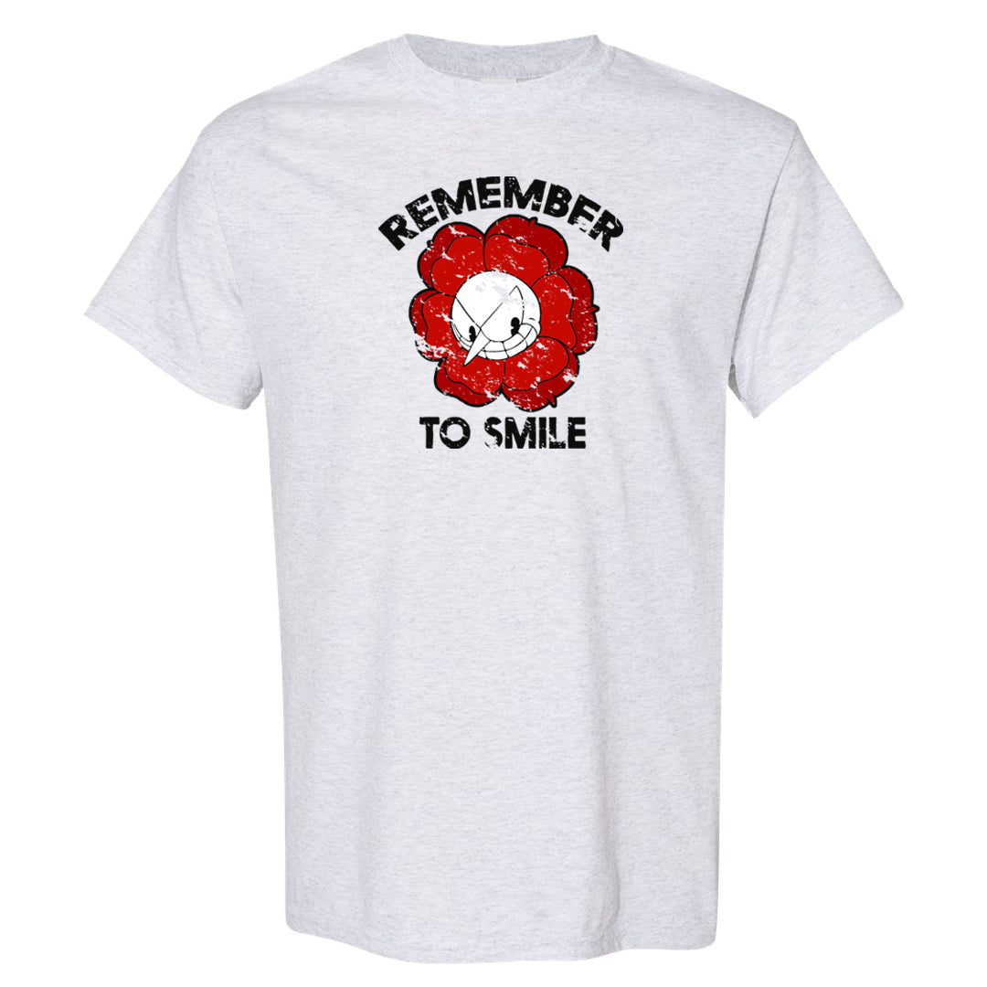 Playoffs 8s T Shirt | Remember To Smile, Ash