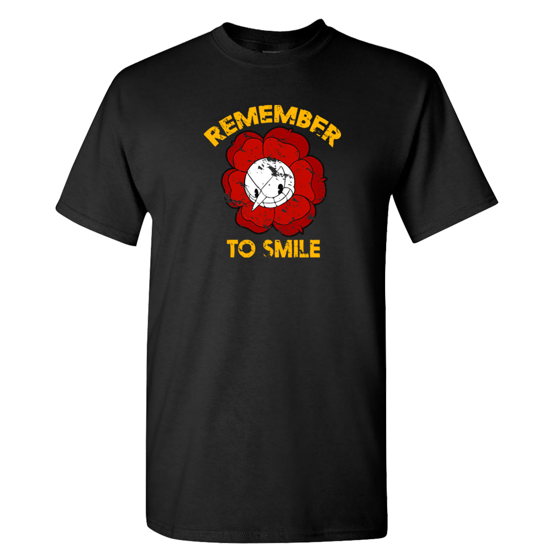 Playoffs 8s T Shirt | Remember To Smile, Black