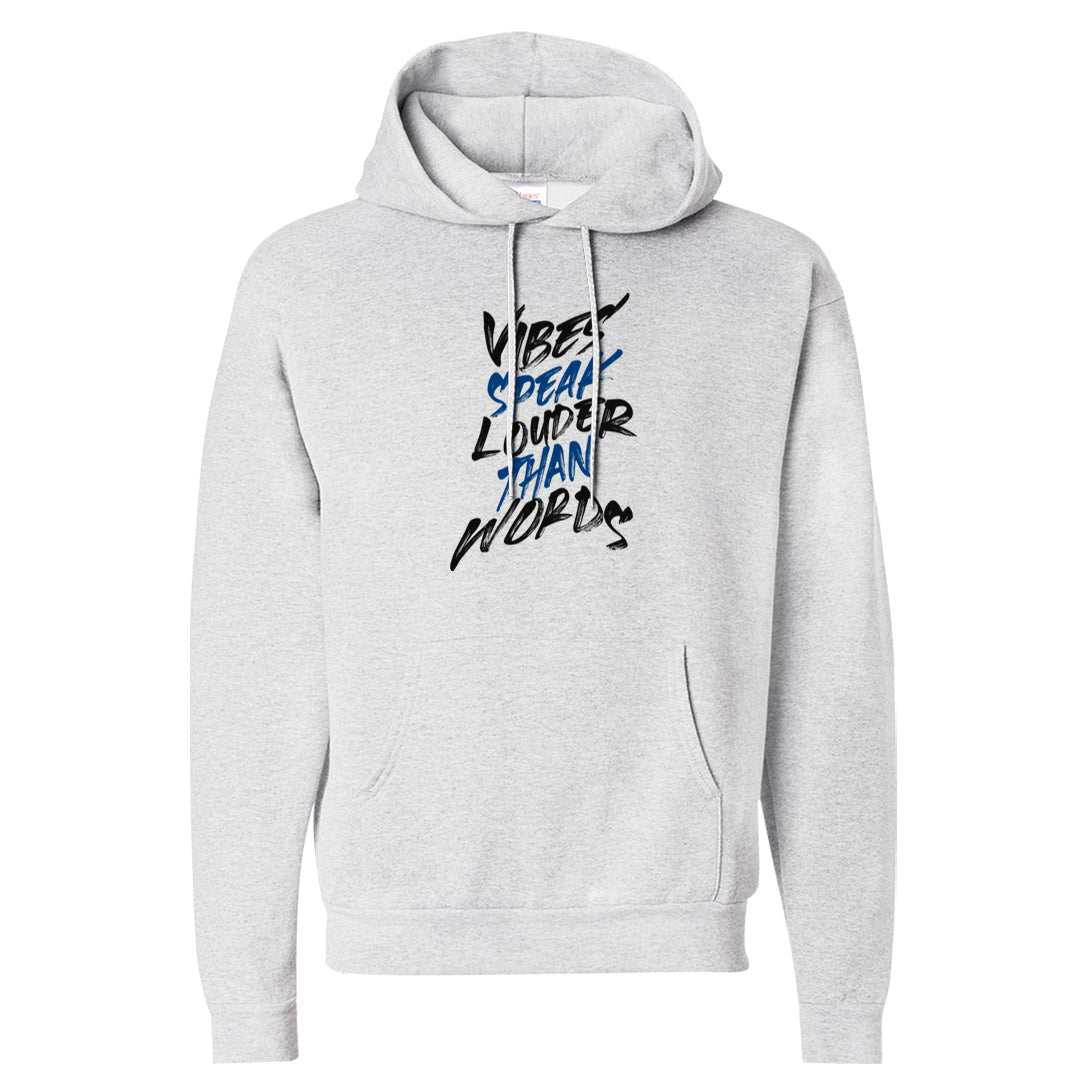 Playoffs 8s Hoodie | Vibes Speak Louder Than Words, Ash