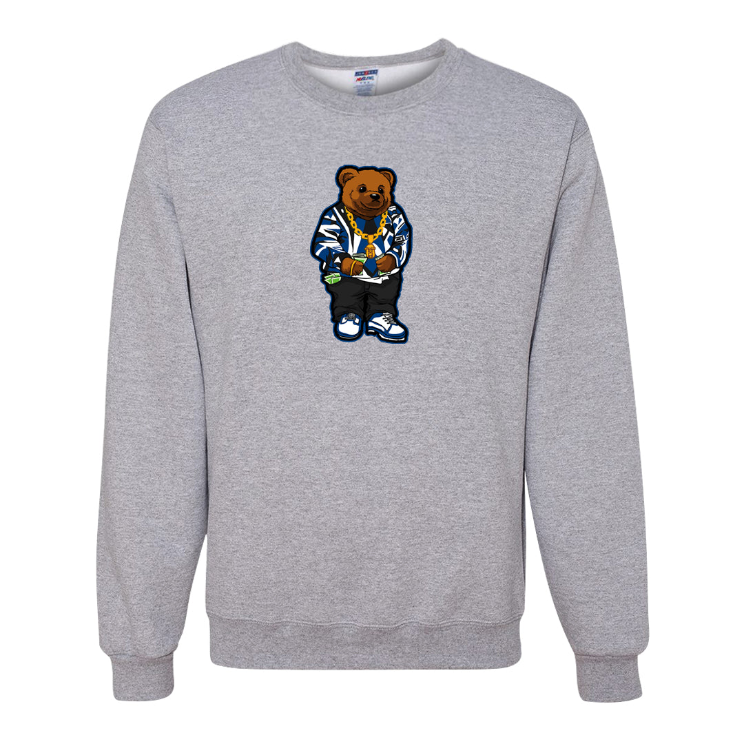 Blue Floods 1s Crewneck Sweatshirt | Sweater Bear, Ash