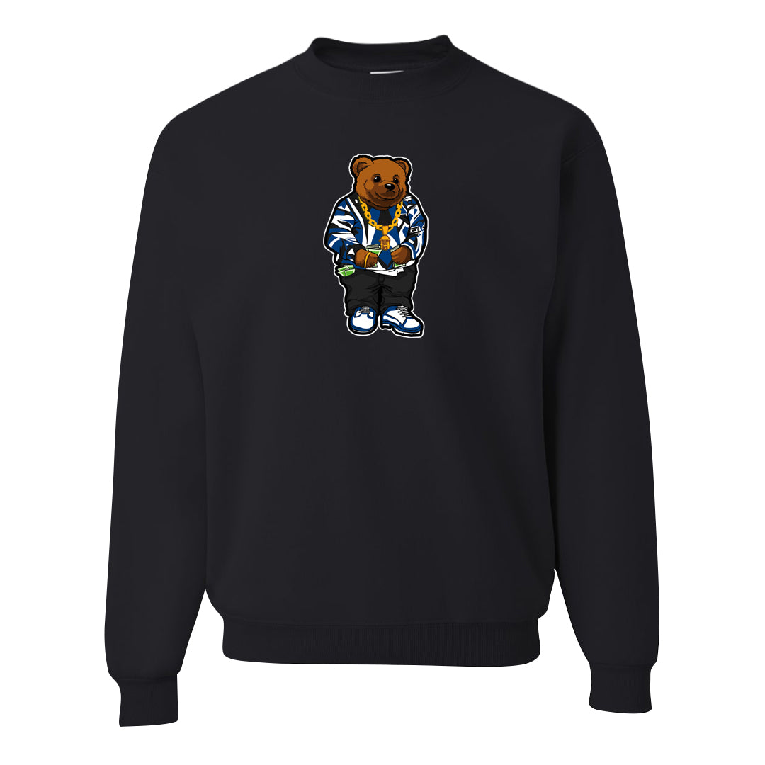 Blue Floods 1s Crewneck Sweatshirt | Sweater Bear, Black