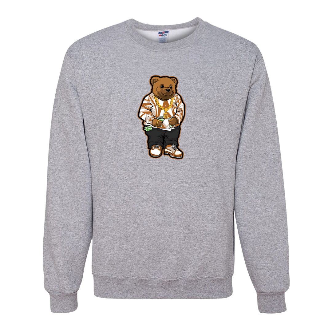 Bronze 1s Crewneck Sweatshirt | Sweater Bear, Ash
