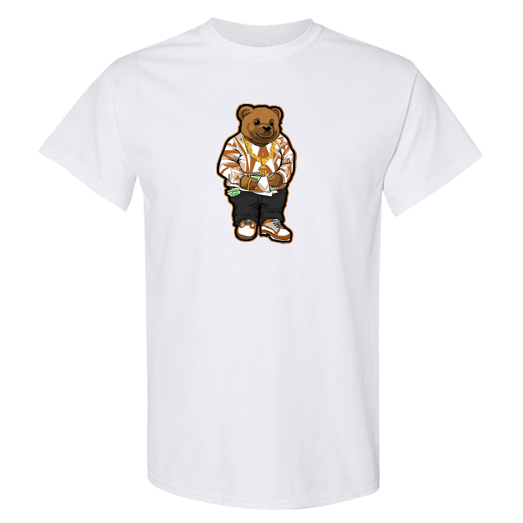 Bronze 1s T Shirt | Sweater Bear, White