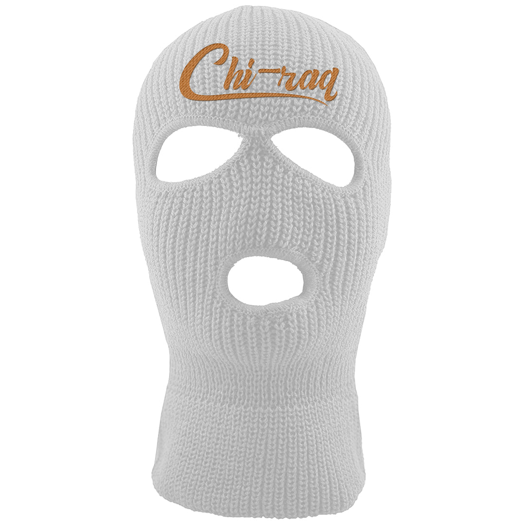 Bronze 1s Ski Mask | Chiraq, White