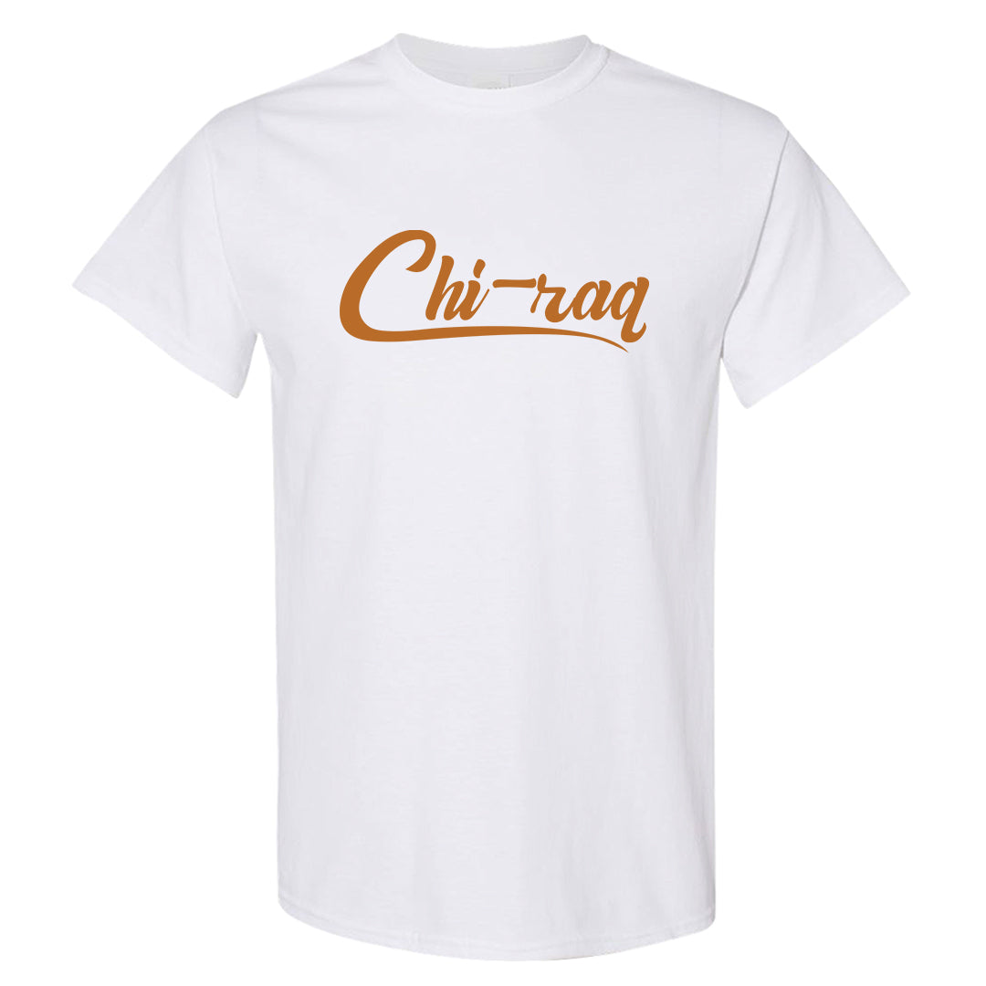 Bronze 1s T Shirt | Chiraq, White