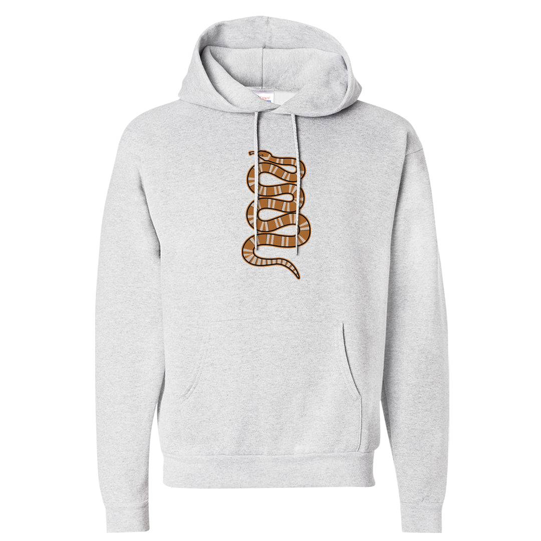 Bronze 1s Hoodie | Coiled Snake, Ash