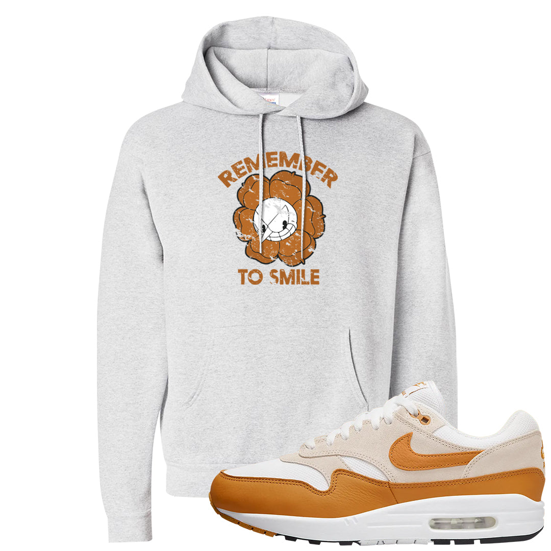 Bronze 1s Hoodie | Remember To Smile, Ash