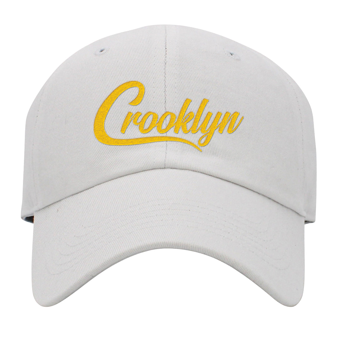 Familia Hyper Pink 1s Dad Hat | Crooklyn, White