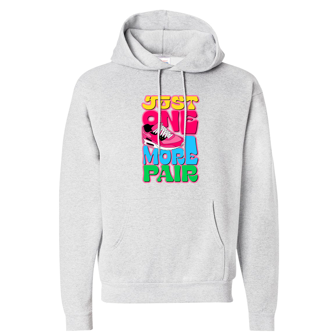 Familia Hyper Pink 1s Hoodie | One More Pair Max, Ash