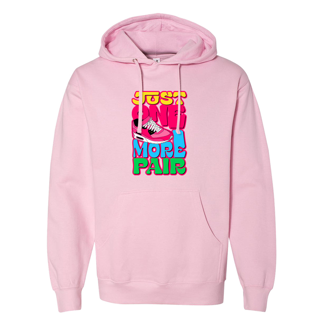 Familia Hyper Pink 1s Hoodie | One More Pair Max, Light Pink