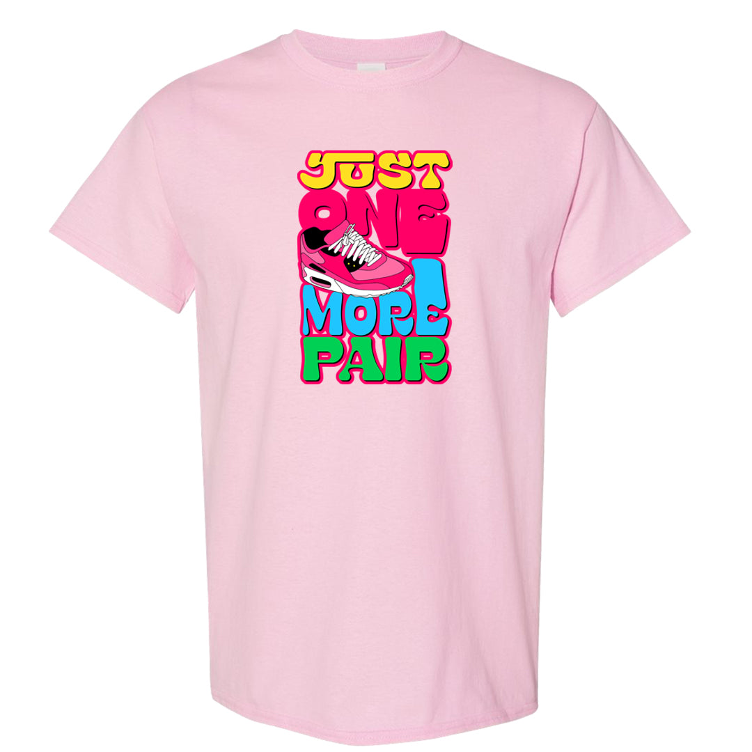 Familia Hyper Pink 1s T Shirt | One More Pair Max, Light Pink