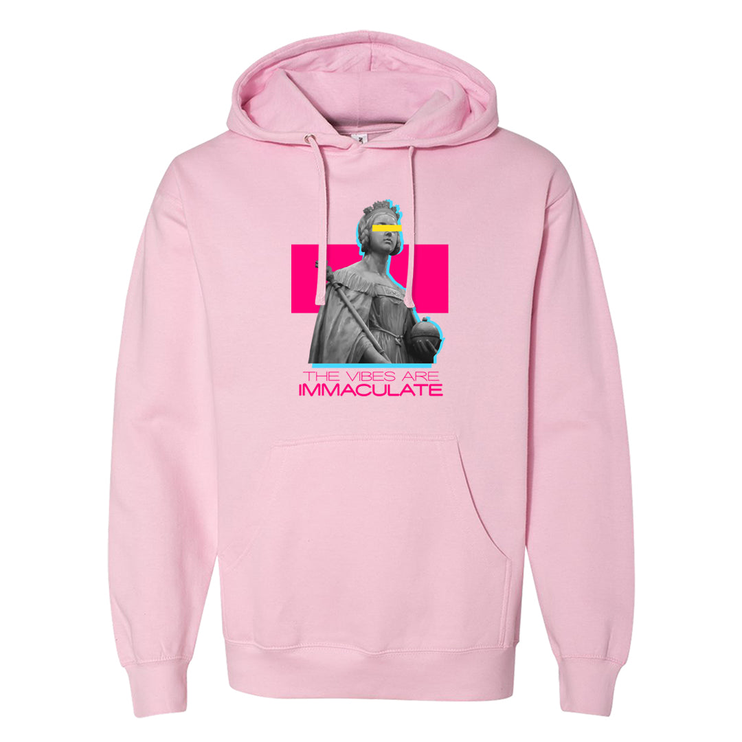 Familia Hyper Pink 1s Hoodie | The Vibes Are Immaculate, Light Pink