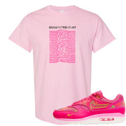 Familia Hyper Pink 1s T Shirt | Vibes Japan, Light Pink