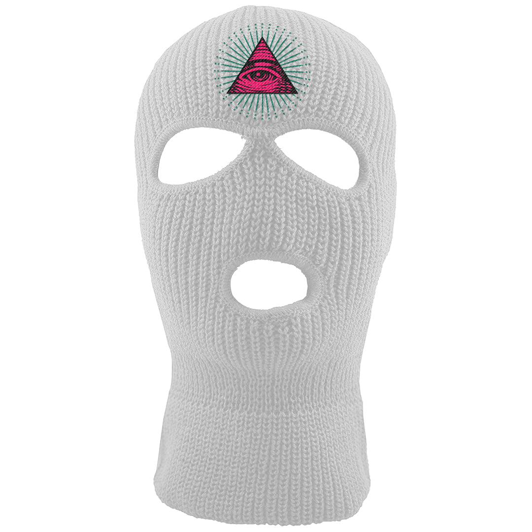 Familia 1s Ski Mask | All Seeing Eye, White
