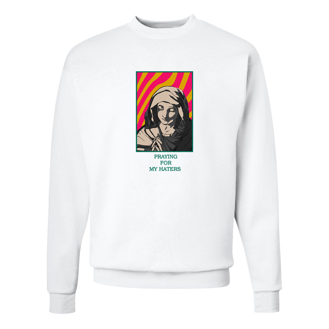 Familia 1s Crewneck Sweatshirt | God Told Me, White