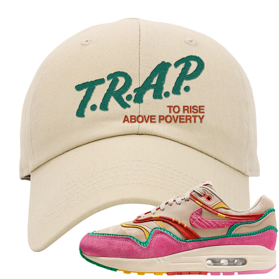 Familia 1s Dad Hat | Trap To Rise Above Poverty, Ivory