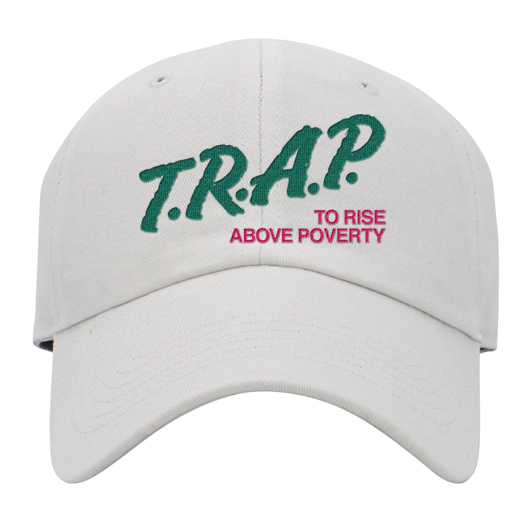 Familia 1s Dad Hat | Trap To Rise Above Poverty, White