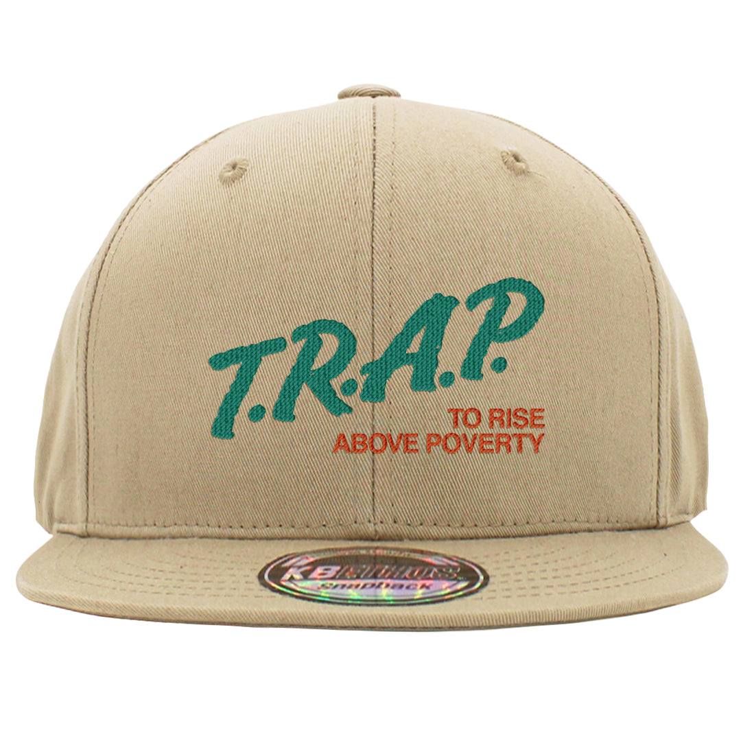 Familia 1s Snapback Hat | Trap To Rise Above Poverty, Khaki