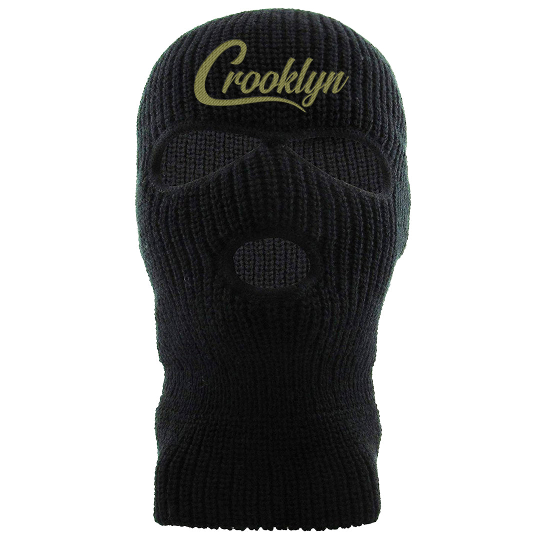 Medium Olive 1s Ski Mask | Crooklyn, Black