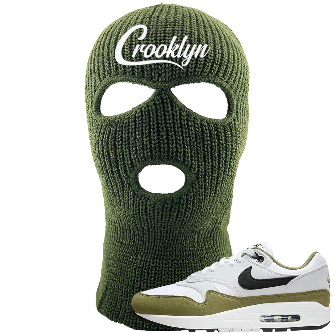 Medium Olive 1s Ski Mask | Crooklyn, Olive